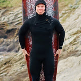 (COMING SOON!) NIXSA Men's 5/3mm Wetsuit (built in hood) | Chest Zip | Full length | Yamamoto Rubber