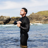 NIXSA Men's 2/2mm Summer Wetsuit | Long arm, short leg | Chest Zip | Yamamoto Rubber