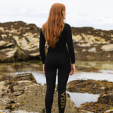 NIXSA Women's 5/3mm Wetsuit (built in hood) | Chest Zip | Full length | Yamamoto Rubber